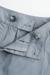 SWAYING/KNIT cotton wide-leg pants SW24SS3B60 gray blue